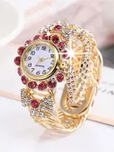  2021 Top Brand Luxury Rhinestone Bracelet Watch Women Watches Ladies Wristwatch Relogio Feminino Reloj Mujer Montre Femme Clock 