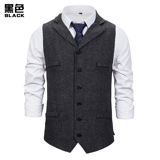 Arrival Dress Vests For Men Slim Fit Mens Suit Vest Male Waistcoat Gilet Homme Casual Sleeveless Formal Business Jacket