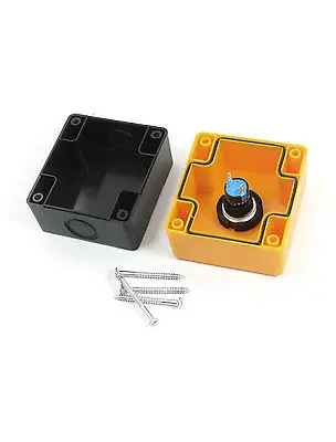 220V 2Pin прямоугольный корпус теплый белый сигнальный световой индикатор пилот ящик лампы