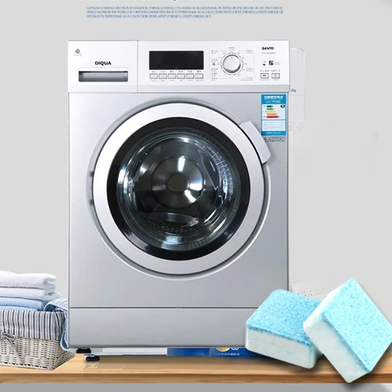 5pcs Powerful Washing Machine Cleaner Effervescent Tablets Descaler Deep Cleaning Remover Deodorant Durable Laundry Supplies