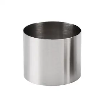 

3Pcs Cake Mousse Mold Stainless Steel Mini Round Food Pastry Ring Baking Decor Cookie Cutter Home Baking Tools