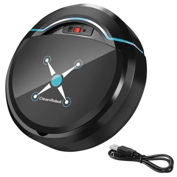 

USB Robot Vacuum Cleaner Home Wooden Floor Rechargeable Cleaning Machine Dust Hair Cleaner Automatic Sweeping Machine