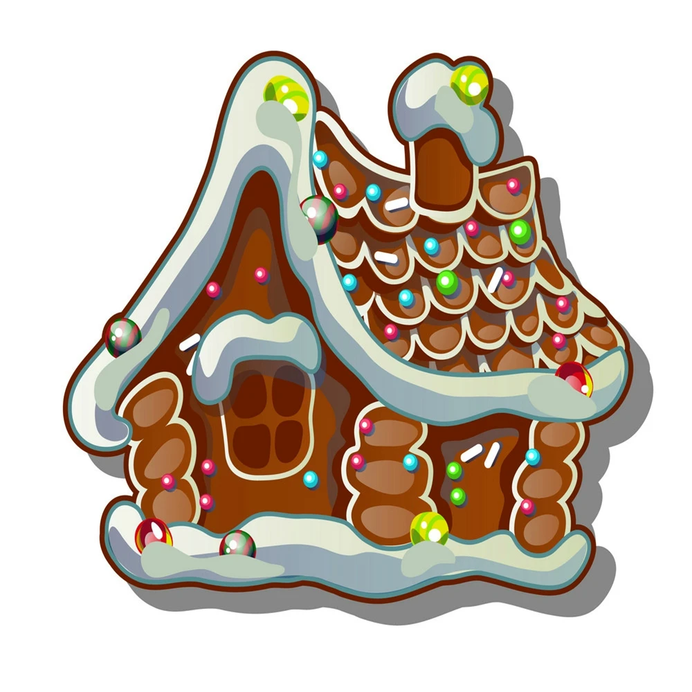 

Christmas Gingerbread House Craft Paper Dies Cut Diy Handmade Mold Scrapbook For Card Making Stencils New Embossing Dies 2021