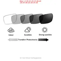 Transition Photochromic Bifocal Reading Glasses Men Sports Cycling Square Sunglasses Readers Fashion Anti UV Ray Eyestrain NX 2