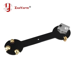 Nozzle Wrench 5 IN 1 Wrench Stay 6mm to 20mm Steel Spanner Wrench Flat For E3D MK8 MK10 Nozzle tool 3D Printer Parts