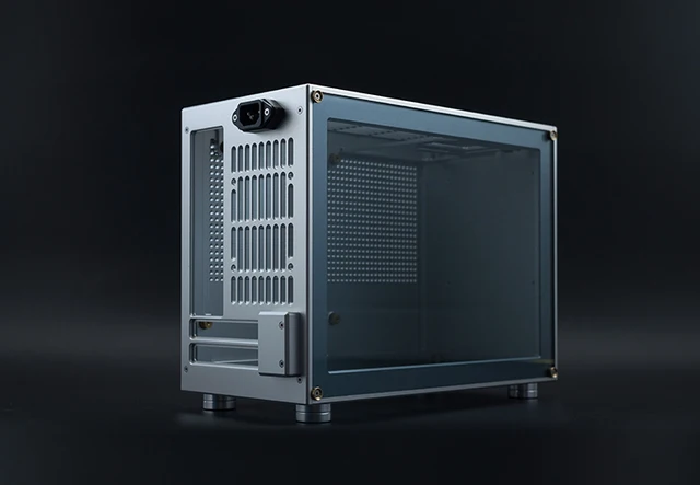 Deng F12 all aluminum case, itx custom mini water cooling case 