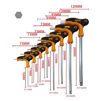 

Star Screwdriver Wrench T10-T50 H2-H10 Combination Driver Tool Workshop Supplies