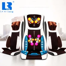 LEK 909, электрический массажный стул для всего тела, офисный коврик, вибрирующий коврик, тепло, шея, спина, сервица, массажер, подушка, лек шиацу, устройство