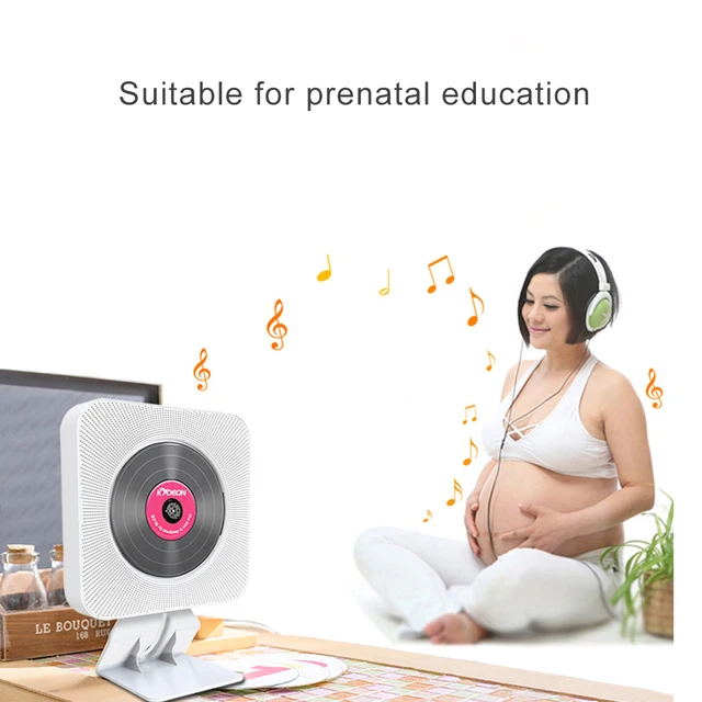 Reproductor de CD de pared con sonido envolvente, Radio FM, Bluetooth, USB, MP3, HiFi, Boombox, mando a distancia, EU Reproductor de CD de pared con sonido envolvente, Radio FM, Bluetooth, USB, MP3, HiFi, Boombox, mando a distancia, EU