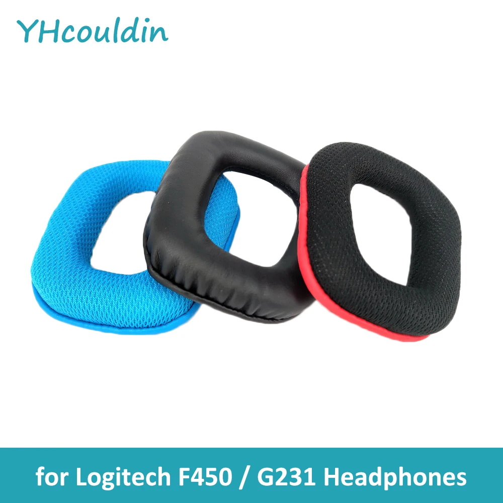 Вкладыши YHcouldin подходят для наушников Logitech G213 и F450 дышащие сетчатые тканевые