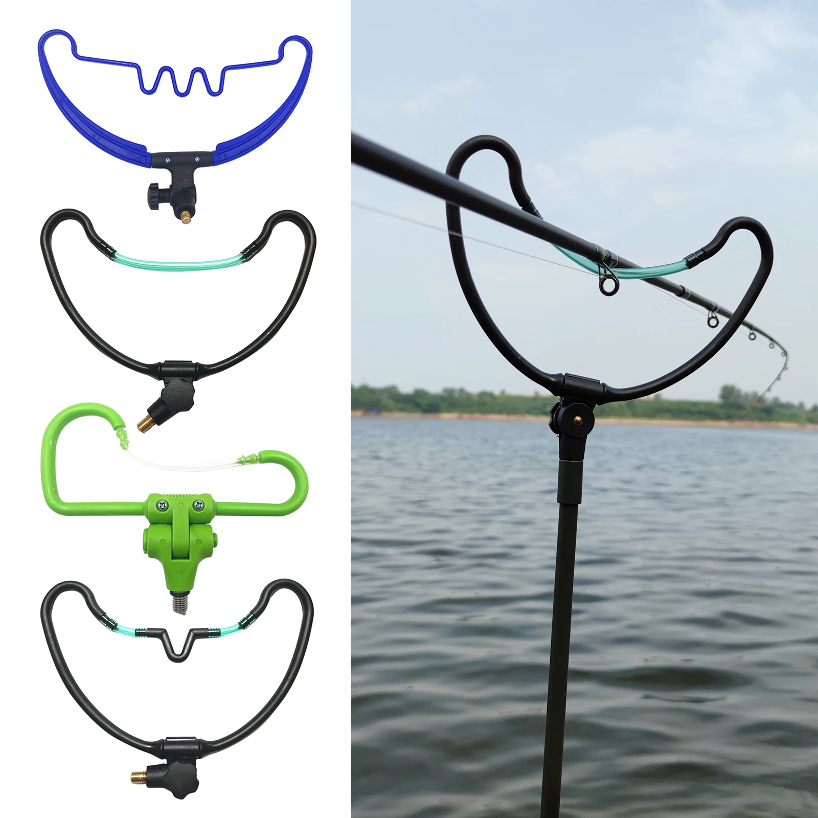 Rod Rests & Pods Anglers' Equipment 2 NEW ROD POLE FISHING RESTS COARSE