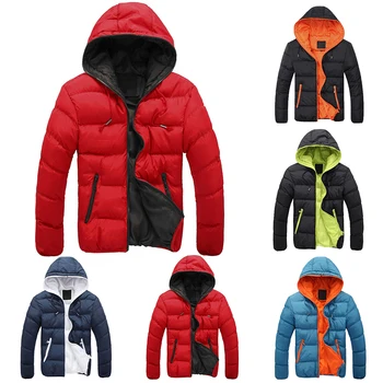 

Winter Jacket Hooded Coat For Men Thick Warm Winter Jacket Men Windproof Parka Winter Jacket Hooded Jacket Men Windproof Parka