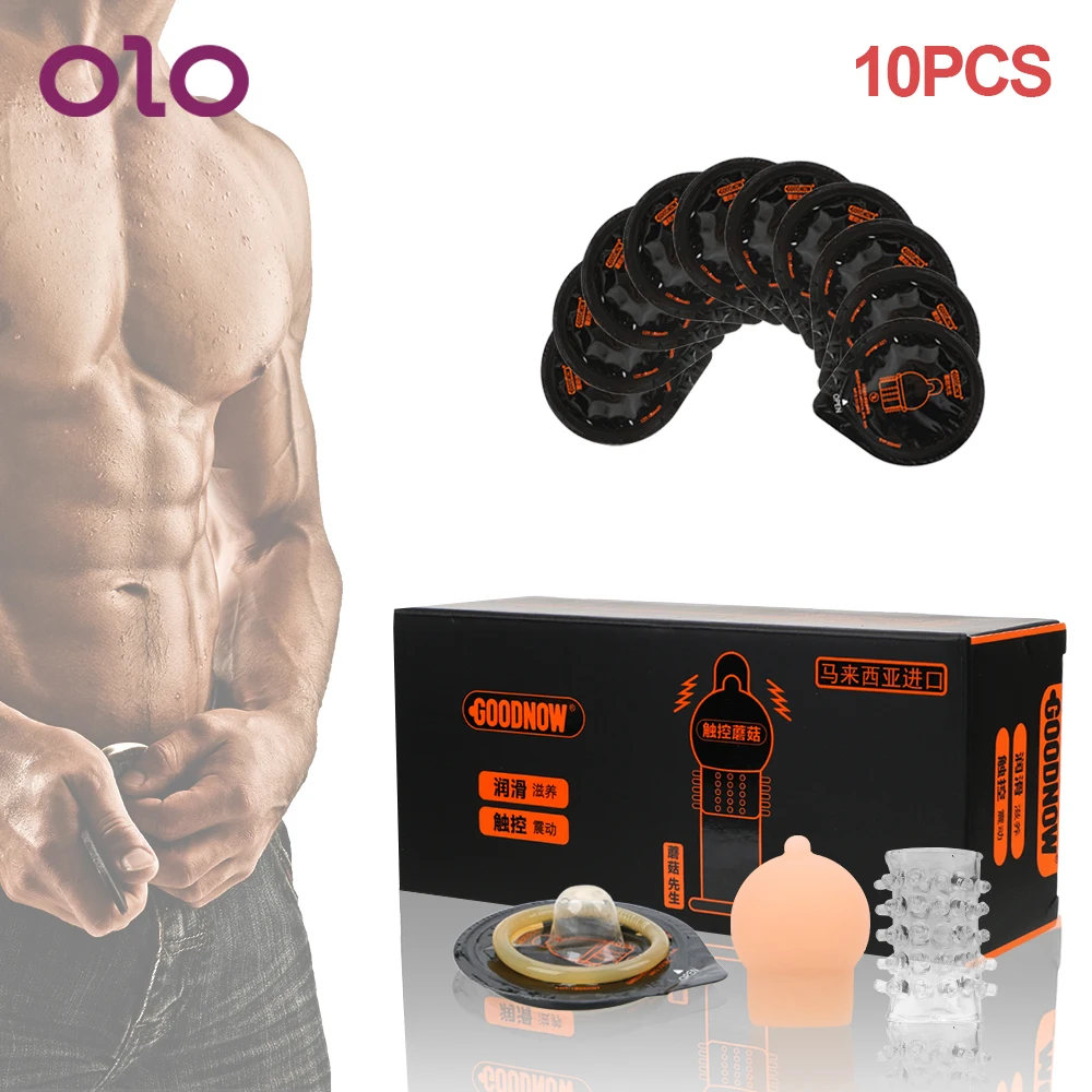 OLO 10 шт./упак. секс игрушки для женщин G Spot вагинальной стимуляции с мягкой способ