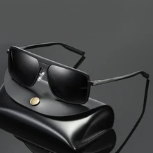 Мужские поляризационные солнцезащитные очки для вождения Модные Простые Стильные Классические очки