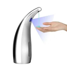 Автоматический диспенсер для жидкого мыла Бесконтактный ИК датчик для ванной комнаты кухонный Декор