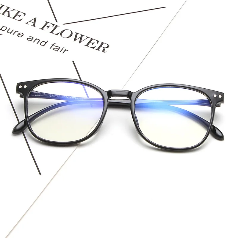 

Classic Square Computer Glasses Frame Women Clear Retro Vintage Men Clear Lens Eyeglasses Frame Goggle Mens Eyewear