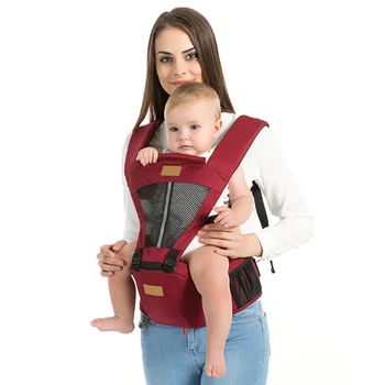 

Adjustable Breathable Baby Carrier Strap With Waist Stool Cotton Baby Kids Shoulder Strap Wrap Sling Backpack For Baby Products
