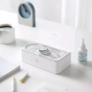  In Stocks New Xiaomi MIjia Youpin EUE Ultrasonic cleaner white 20W high power ultrasonic cavitation