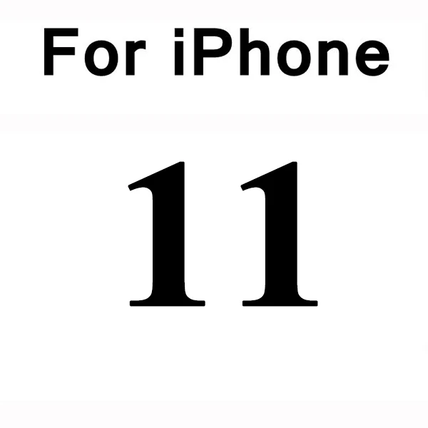 for iPhone 11 Защитное стекло 0,26 мм для iPhone 6 6s 7 8X11, Защитное стекло для iPhone 11 Pro 8 7 6 Plus XR X XS Max, закаленное стекло - Цвет: for iPhone 11