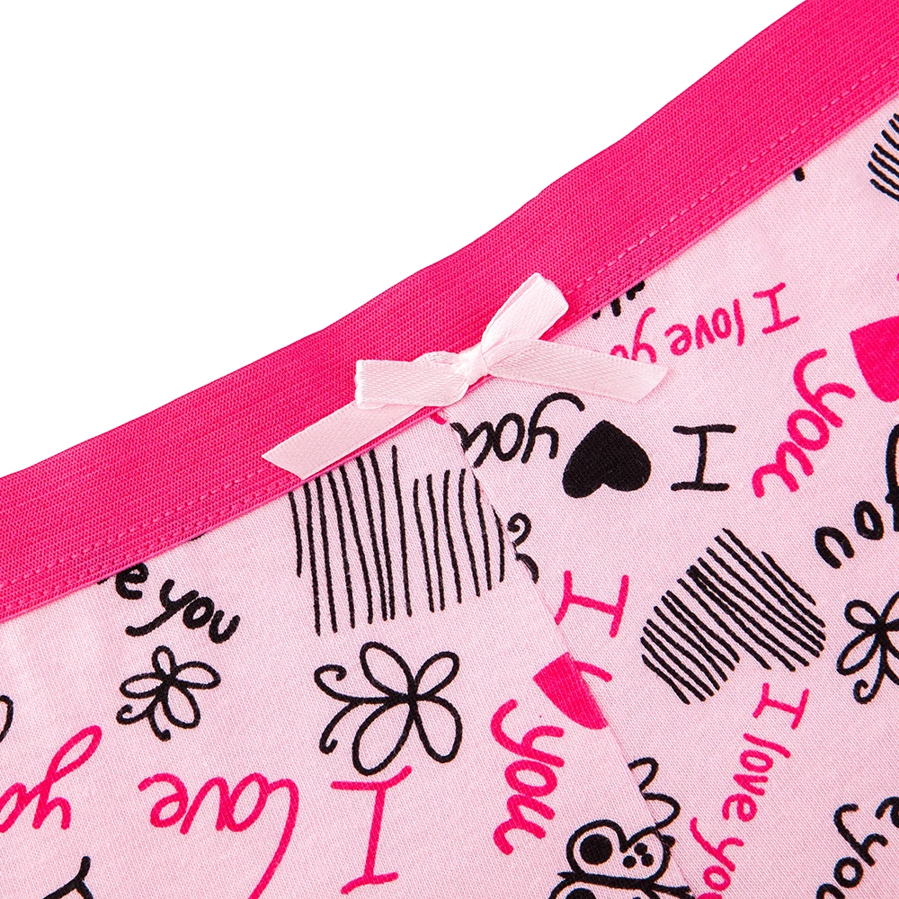 FUNCILAC боксер для женщина хлопка сексуальные трусики Kawaii дамы Boyshort ButterflyPrint нижнее