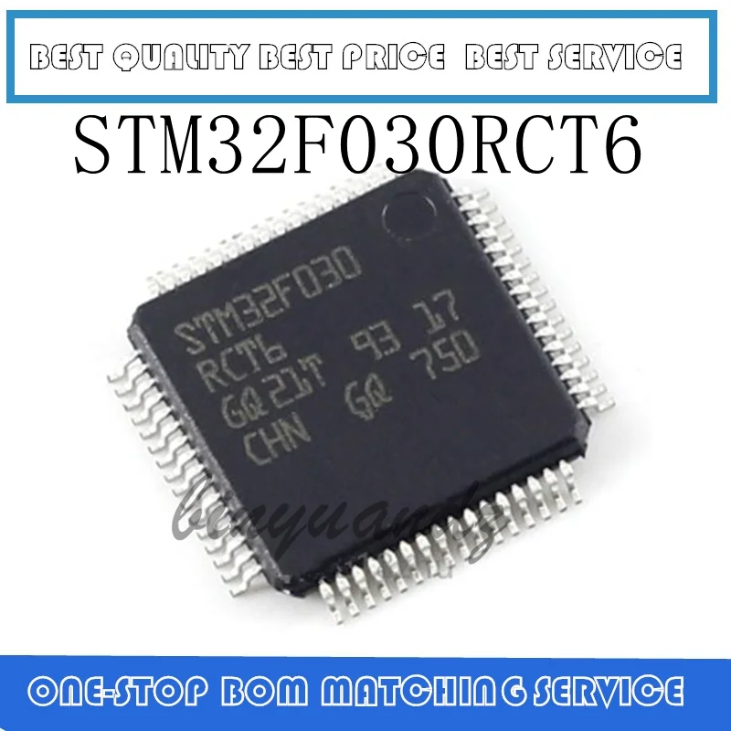 5 шт./лот STM32F030RCT6 STM32F030 RCT6 LQFP-64