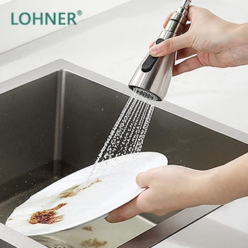 

Lohner Kitchen Sprayer Faucet Accessories Adaptateur Robinet Tuyau Arrosage Extensible Keukenkraan Sproeier Jetting Flexible