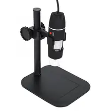 50-500X 8 светодиодный белый светильник USB цифровой микроскоп с подъемным кронштейном 300000 пикселей USB Проводной Соединительный микроскоп