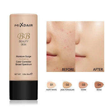 

Liquid Foundation BB Cream Natural Full Coverage Matte Concealer Face Foundation Base Makeup Long Wear Oil Control Moisturizing