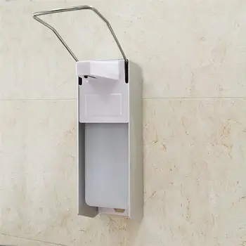 

1000ml Manual Liquid Soap Dispenser Wall Mounted Soap Dispenser Hanging Liquid Container With Dripping Hole Kitchen Bathroom