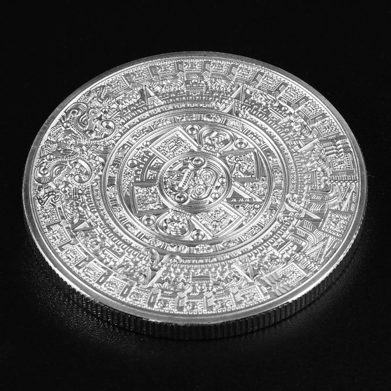 Новая древняя Пирамида майя Памятная коллекция монет подарок сувенир художественный металлический счастливый монеты