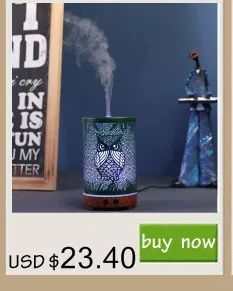 500ML Aromatherapy Diffuser Air Humidifier with LED Night Light for Home Room Ultrasonic Cool Mist Aroma Essential Oil Diffuser