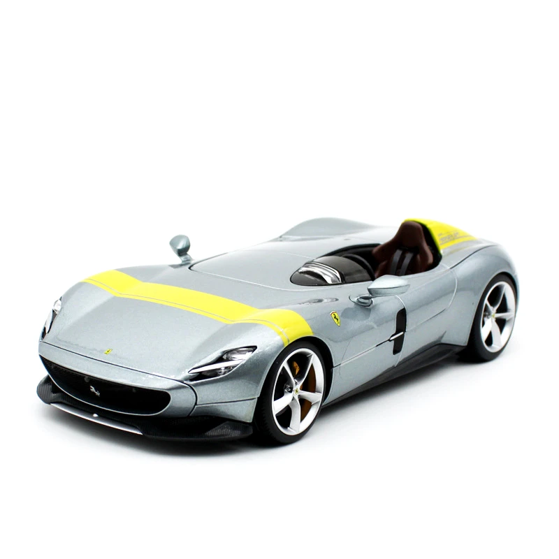 

1:18 Scale Ferrari Concept Monza SP1 Metal Luxury Vehicle Diecast Pull Back Cars Model Toy Collection Xmas Gift