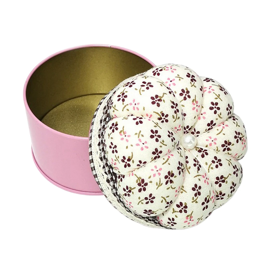 Floral Pattern Cloth Pincushion Pin Cushion Pillow Needle Insertion DIY Craft