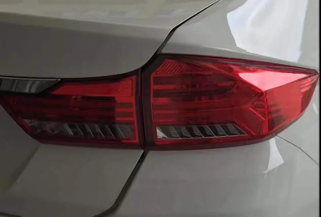 Автостайлинг задние фонари для Honda City 2014 2018 светодиодные противотуманные фары DRL