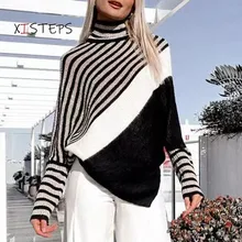 

Batwing Sleeve Loose Women Sweaters 2021 Autumn Winter Thick Warm Pullovers Fashion Female Knitting Clothings Jumper Women Pull