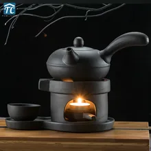 Теплый чайник, чайник, нагревательная база, керамический поддон для свечей, удерживающая печь, подогреватель вина, вареный чай с подогревом, изоляционная база, кофе