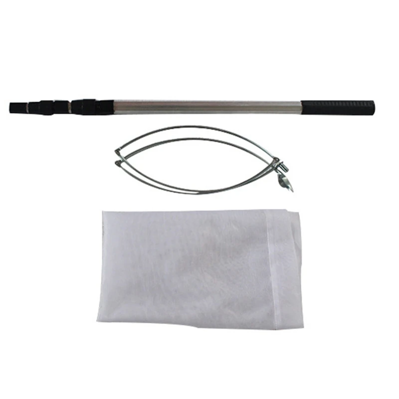 Aluminum Alloy Telescopic Handle Insect Net Children Catch Butterfly Dragonfly Fish Net Kid Outdoor Activity Fishing Net 5