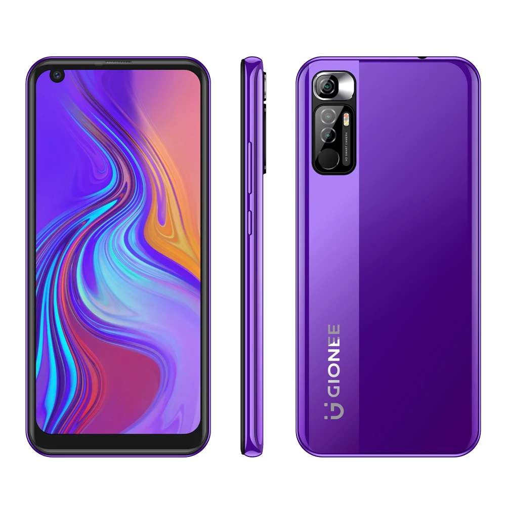 GIONEE P61 Android 11 CellPhones Helio P60 6.8" HD Screen Smartphone 4G+128G Mobile Phone Cubot Blackview Realme Umidigi Oukitel best android cell phone Android Phones