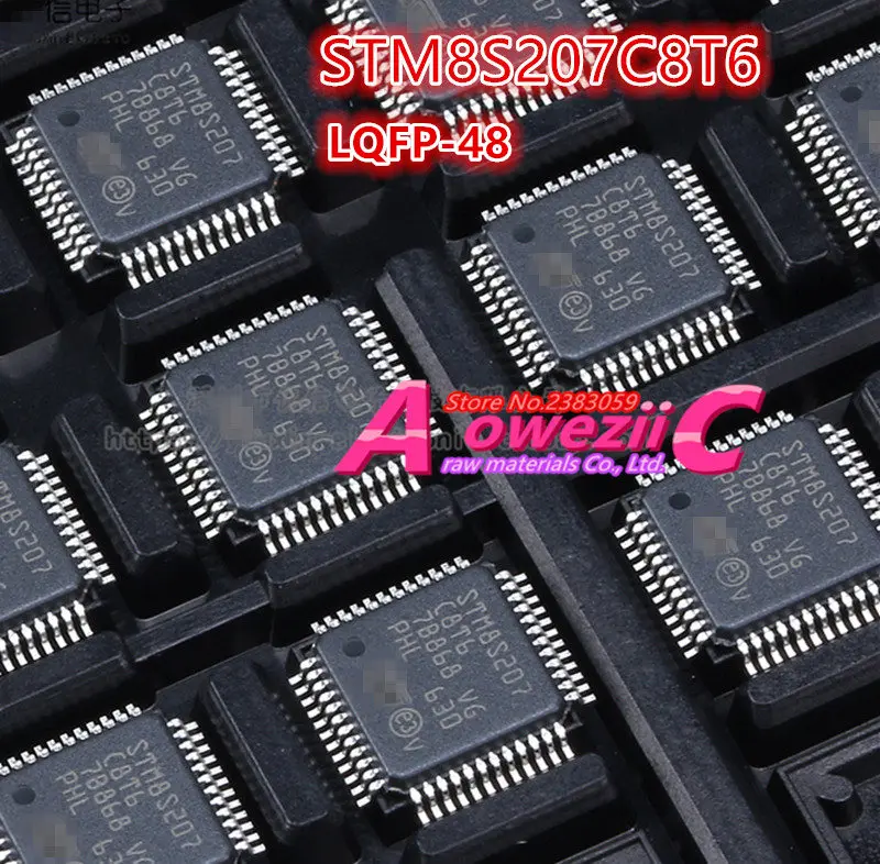 Импортный оригинальный микроконтроллер STM8S207 STM8S207C8T6 STM8S207CBT6 STM8S207R8T6 STM8S207RBT6 MCU