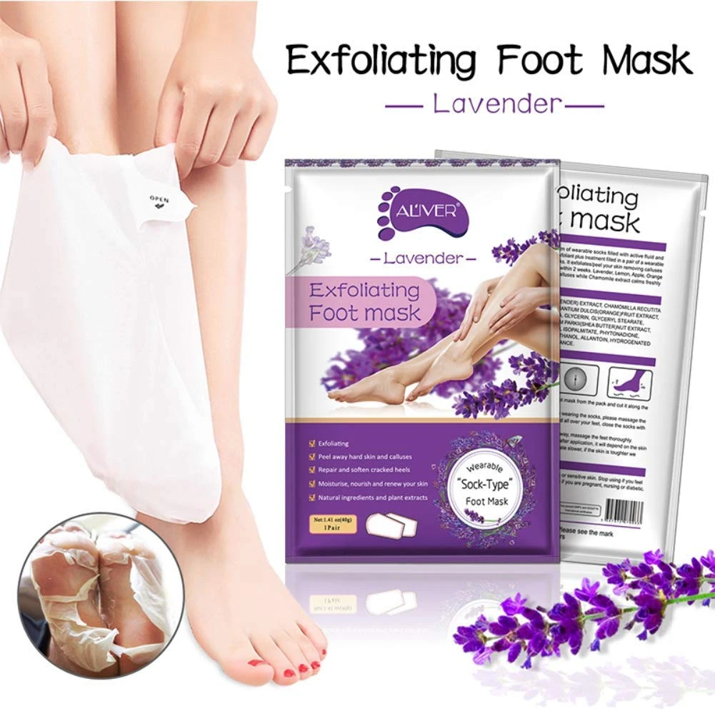 Foot Peel Mask Exfoliating Callus Booties Peeling Off Calluses Dead