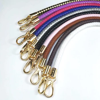

23 Inch Detachable Replacement Bag Strap Belt Rope Handle Shoulder Bags Handbag Purse DIY Bag Parts Accessory Round Short Strap
