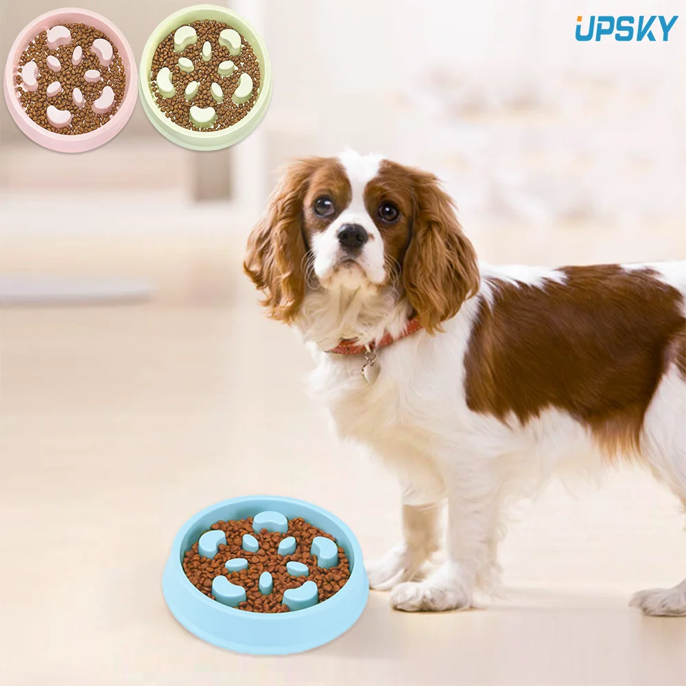 UPSKY 1/2 шт. миски для собак предотвращают ожирение пластмассовый лабиринт поднос