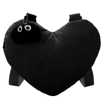 

Lovely Love Heart Messenger Bag Women Plush Soft Shoulder Crossbody Bags Girls Ladies Small Casual Purse Handbag Bolsas Feminina