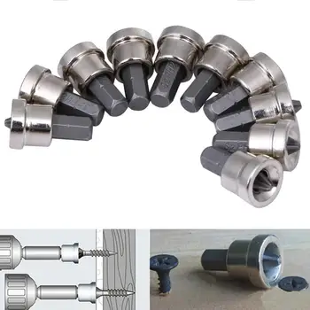 

Screws Locating Bits 10pcs 25mm Long Depth Stop Plasterboard Drywall Bit Screwdriver Bits Tool For Gypsum Board