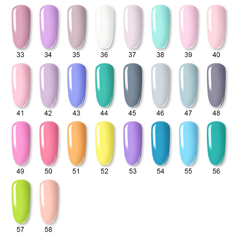 ROSALIND Gel Varnish Set For Manicure Hybrid Nail Art Top Coat Primer|nail gel polish|gel polishcolor nail |