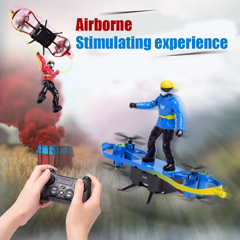 Unique Extreme Skater Shaped Aircraft Mini Remote Control Aircraft RC Drone Toys for Kids BM88