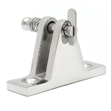 Инструмент установки палубной шарнир штифт из нержавеющей стали 2 шт набор быстроразъемный угол морской класса лодка Бимини Топы 90 ° аксессуар