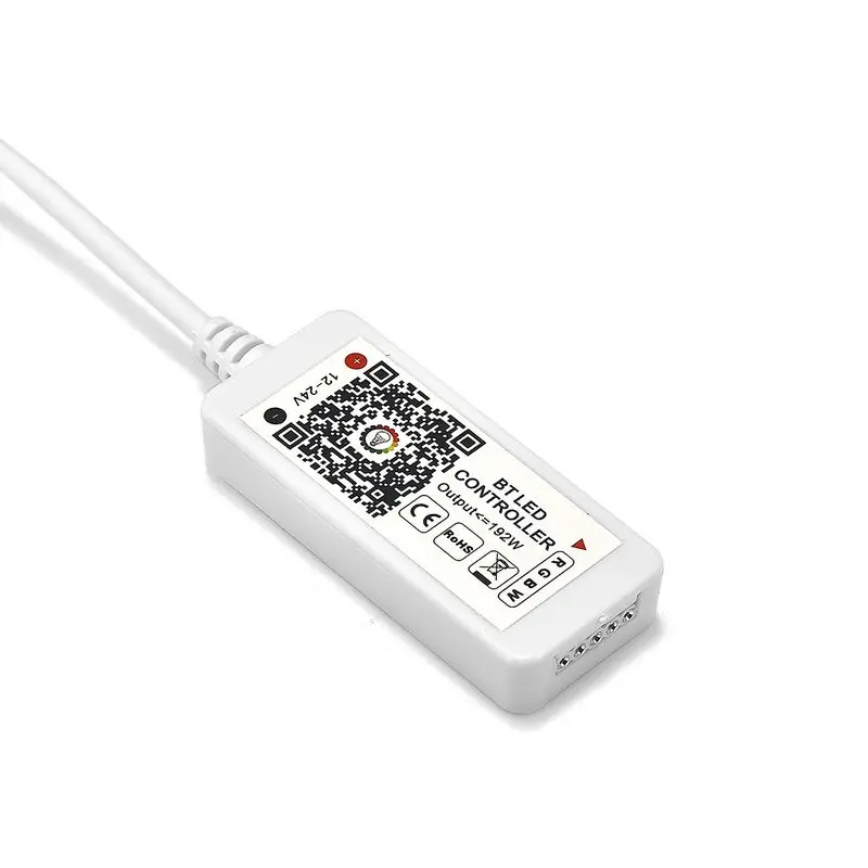 Регулируемый мини контроллер Bluetooth RGBW музыкальный Wi Fi RGB для светодиодных лент 3528