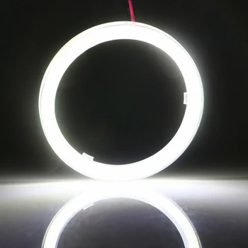 

Ring LED Lights With Cover DC 12V 80mm Wear-resistant Set Accessories Auto