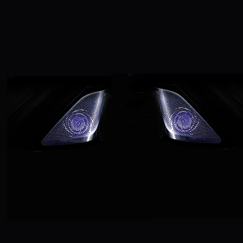 

Car luminous speaker for BMW G30 G38 5 series high quality night vision diamond dome treble tweeter audio with ambient light LED